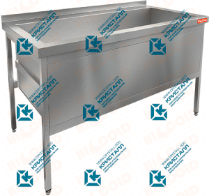 Котломойка с площадкой под смеситель  HICOLD  Н1МКС-14/8