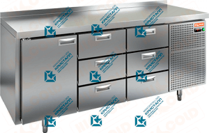Стол морозильный  HICOLD  GN 133/BT