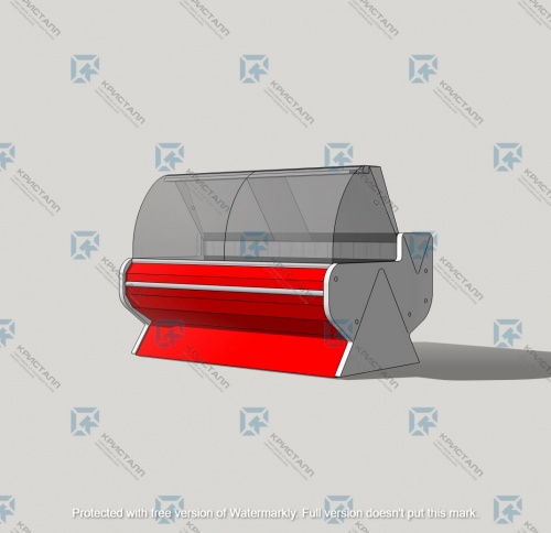Витрина холодильная "Фантазия" ВВУП1-0,47ТУ/Ф-1,9, статич. охлаждение