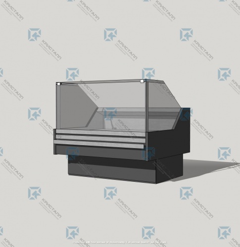 Витрина холодильно-морозильная ВПCН 0,195-1,2 (Veneto Quadro 1250 Д)