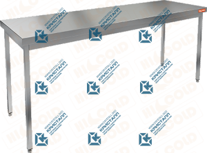Стол нержавеющий разделочный центральный без полки  HICOLD  НСО-20/7