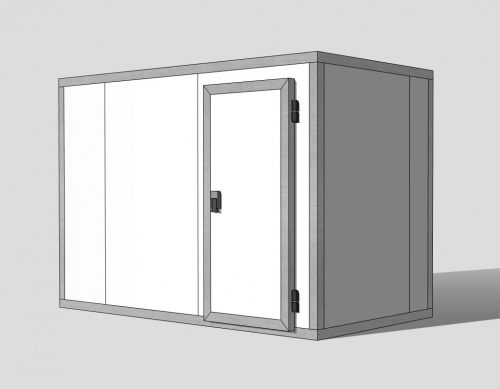 Холодильная камера 80 мм, 2,2х1,66х3,16