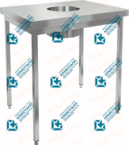 Стол производственный для сбора отходов  HICOLD  НДСО-7/7