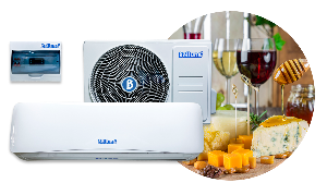 Холодильная сплит-система S226 W для хранения вина (с зимним комплектом)