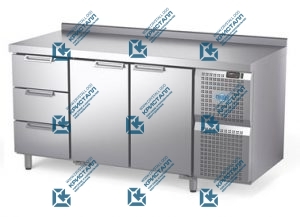 Охлаждаемый стол ДИКСОН СТХ2(3)/1670М С ЯЩИКАМИ