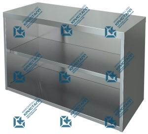 Полка настенная полуоткрытая