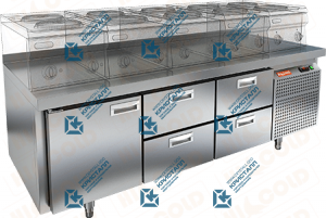 Стол охлаждаемый  HICOLD  SN 122/TN LT
