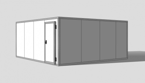 Холодильная камера 80 мм, 2,2х4,66x4,96