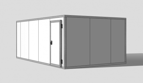 Холодильная камера 80 мм, 2,2х3,46x5,56