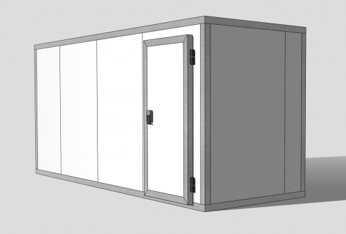 Холодильная камера 80 мм, 2,2х1,66х4,66