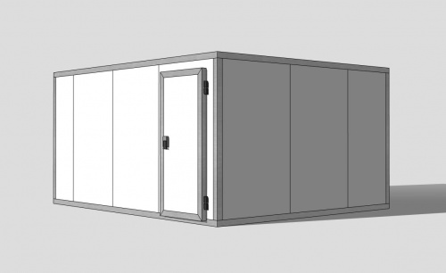 Холодильная камера 80 мм, 2,2х3,46x4,36