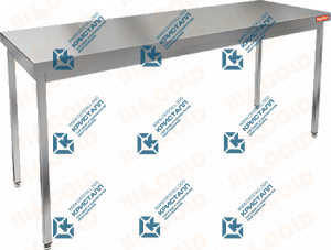 Стол нержавеющий разделочный центральный без полки  HICOLD  НСО-19/7