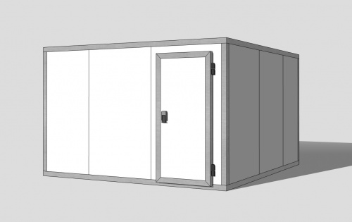 Холодильная камера 80 мм, 2,2х3,46x3,46