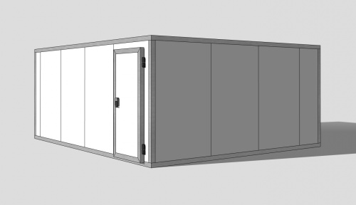 Холодильная камера 80 мм, 2,2х4,36х5,26