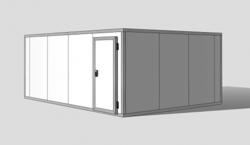 Холодильная камера 80 мм, 2,2х4,06х5,26
