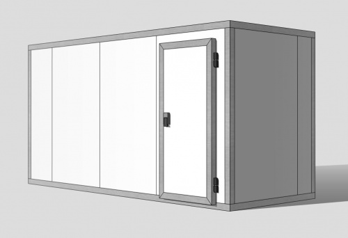 Холодильная камера 80 мм, 2,2х1,66х4,36
