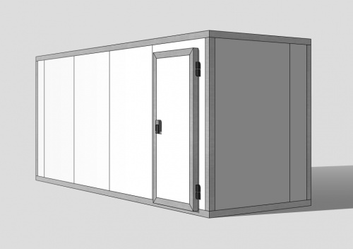 Холодильная камера 80 мм, 2,2х1,66х5,26