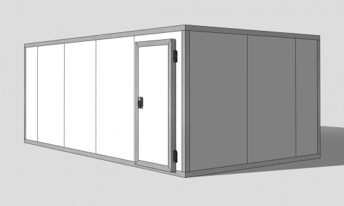 Холодильная камера 80 мм, 2,2х3,16x5,56