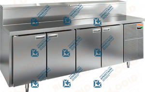 Стол холодильный для пиццы  HICOLD  PZ2-1111/GN