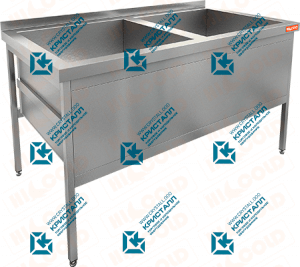 Котломойка с площадкой под смеситель  HICOLD  Н2МКС-16/8