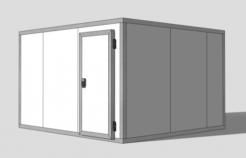 Холодильная камера 80 мм, 2,2х3,16x3,46