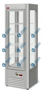Холодильный шкаф Veneto RS-0,4 нержавейка (полки-решетка)