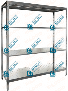 Стеллаж производственный кухонный перфорированный  HICOLD  НСК-7/7 П