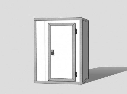 Холодильная камера 80 мм, 2,2х1,36х1,66