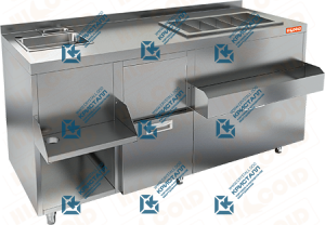 Барная станция  HICOLD  НБМКС-15/7БПК