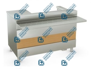 Ривьера — кассовый стол с подлокотником Левый/Правый (1200мм)