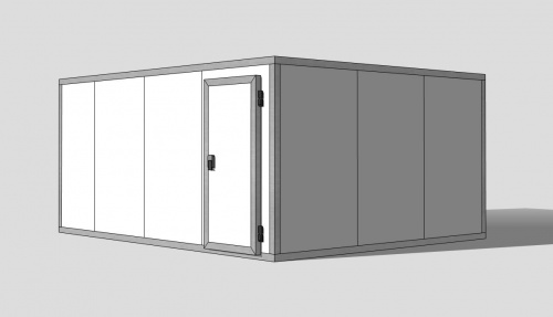 Холодильная камера 80 мм, 2,2х3,76x4,66