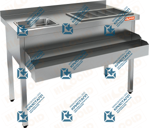 Барная станция открытая  HICOLD  НКС-12/7БК