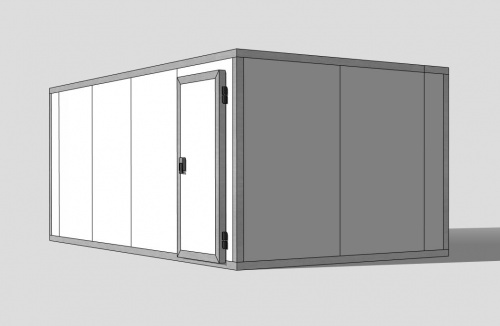 Холодильная камера 80 мм, 2,2х2,86х5,26