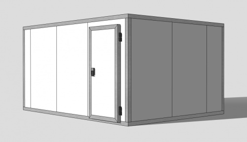 Холодильная камера 80 мм, 2,2х3,16x4,06