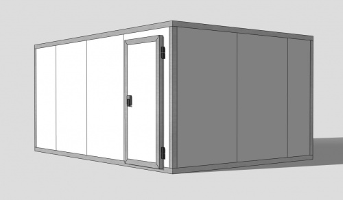 Холодильная камера 80 мм, 2,2х3,16x4,66