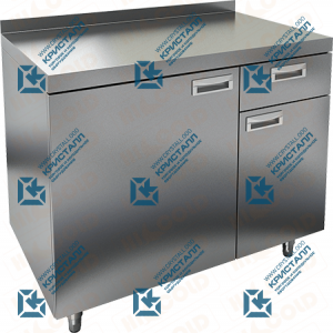 Стол для кофемашин с бортом  HICOLD  НБМКМ-10/5Б