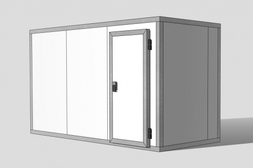 Холодильная камера 80 мм, 2,2х1,66х3,76