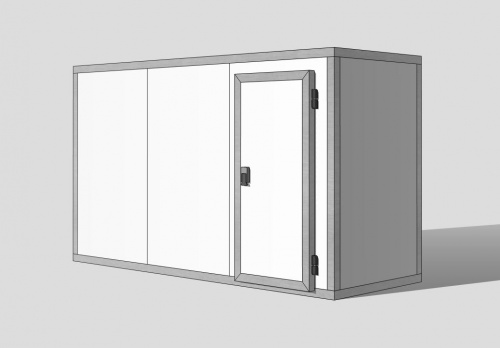 Холодильная камера 80 мм, 2,2х1,36х3,76