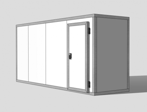 Холодильная камера 80 мм, 2,2х1,36х4,66