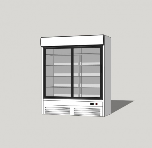 Холодильный шкаф ШВУП1ТУ-1,4 С (В, +1…+10) К, эл-мех. замок