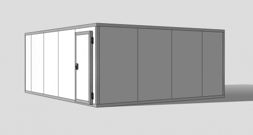 Холодильная камера 80 мм, 2,2х4,66x5,56