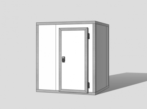 Холодильная камера 80 мм, 2,2х1,66х1,96