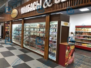 Витрина с панорамными стенами от crystall.ooo