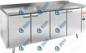 Стол морозильный с полимерным покрытием (без агрегата)  HICOLD  GN 1111/BT W P