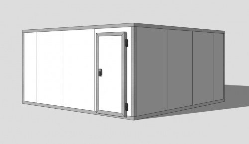 Холодильная камера 80 мм, 2,2х4,36х4,36