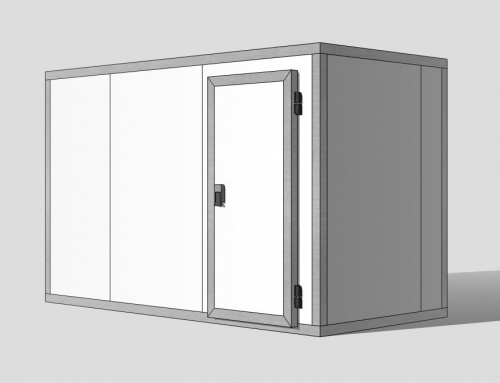 Холодильная камера 80 мм, 2,2х1,66х3,46