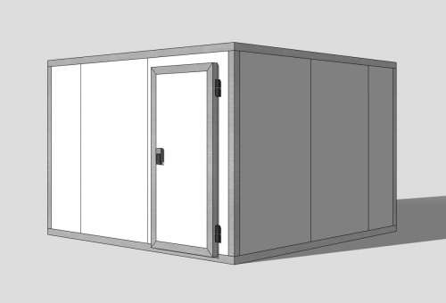 Холодильная камера 80 мм, 2,2х3,16x3,16