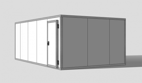 Холодильная камера 80 мм, 2,2х3,46x5,86