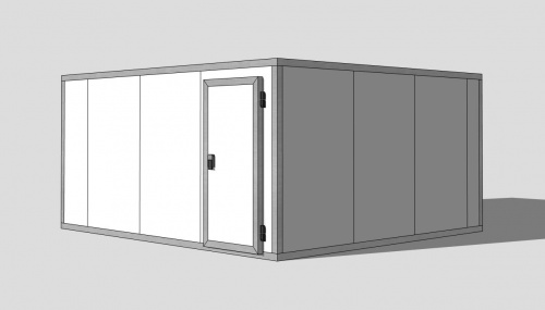 Холодильная камера 80 мм, 2,2х4,06х4,36