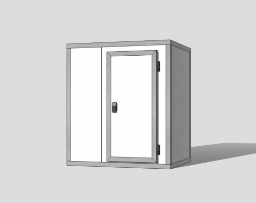 Холодильная камера 80 мм, 2,2х1,36х1,96